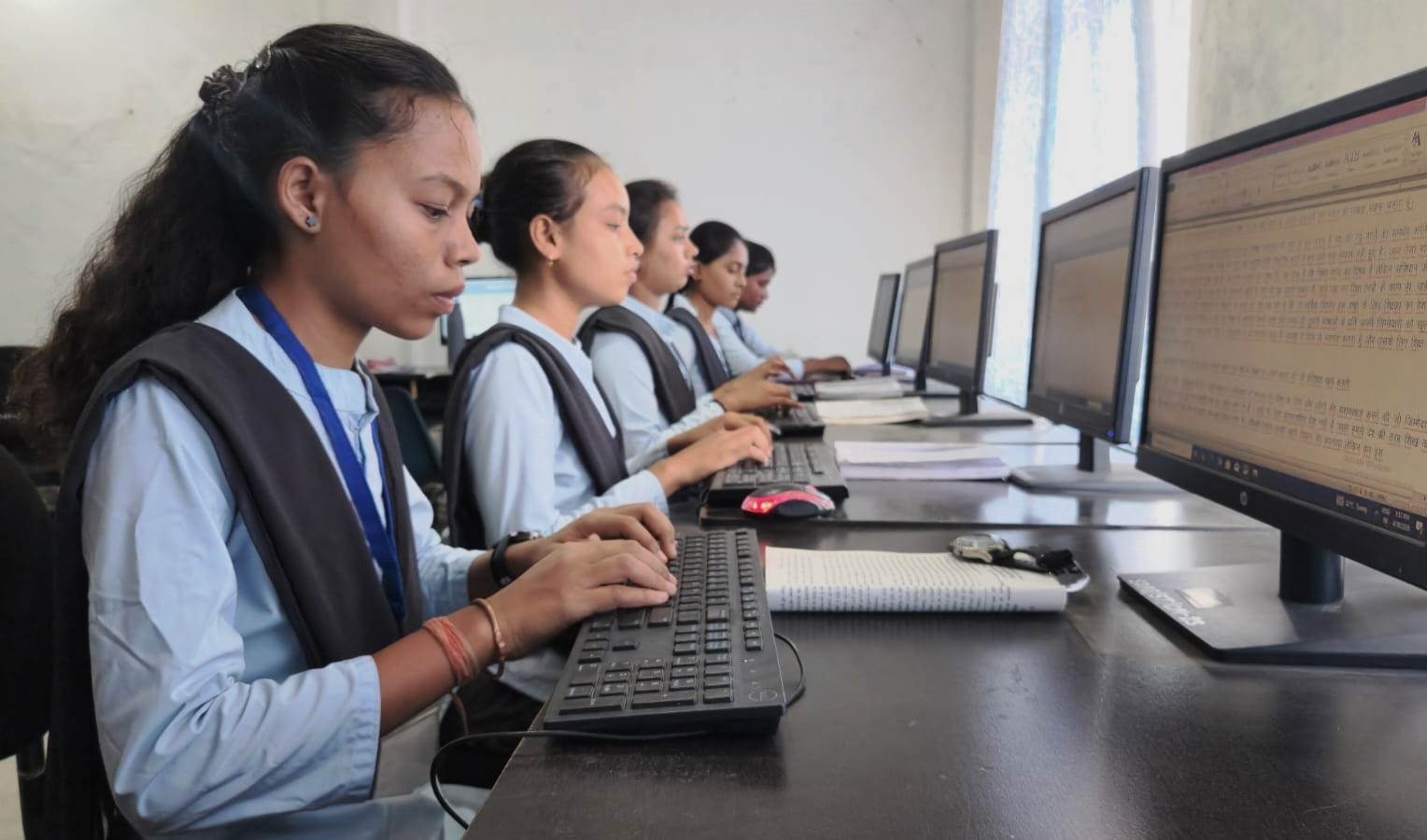 Steno Practice Session
